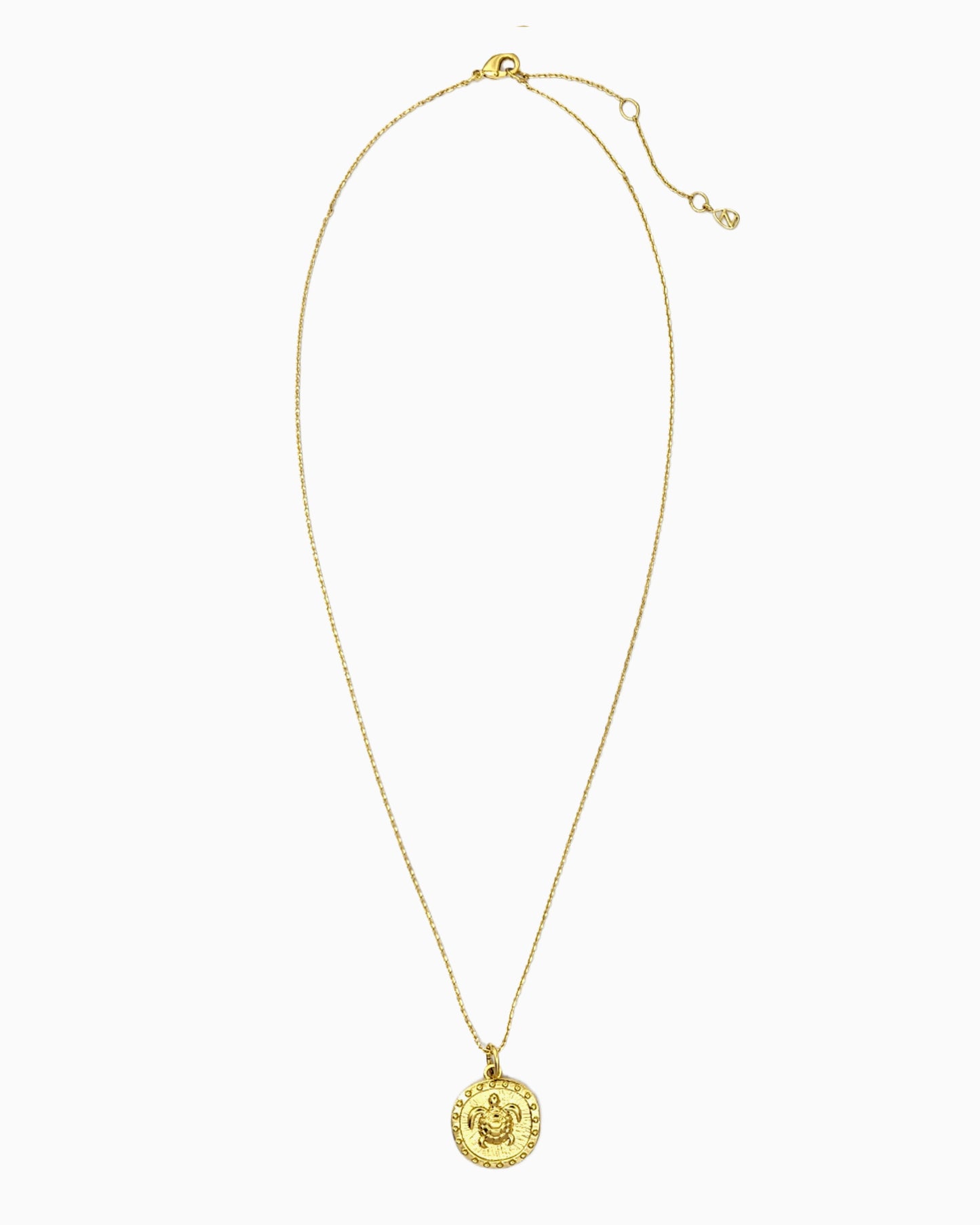 TURTLE COIN NECKLACE