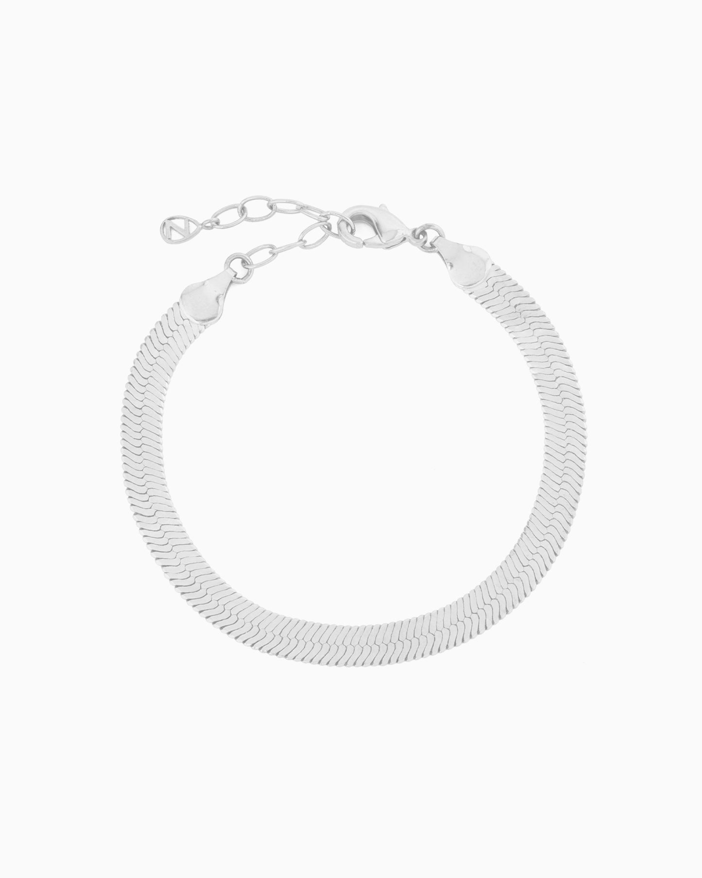 LARGE HERRINGBONE CHAIN BRACELET