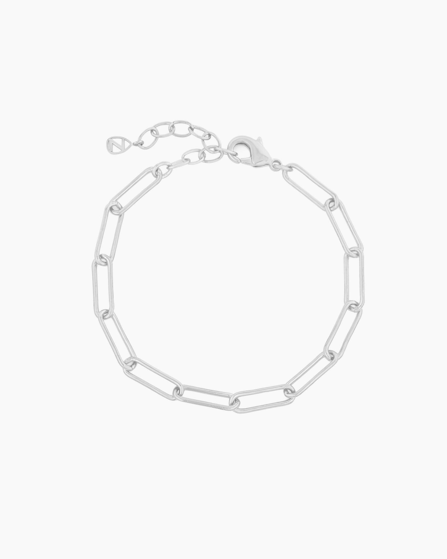 VERSATILE PAPERCLIP CHAIN BRACELET