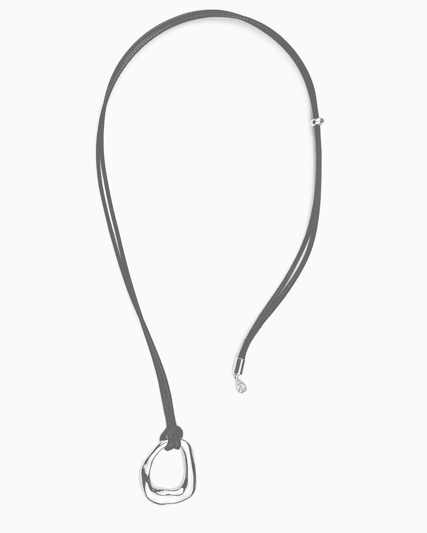 MOLTEN PENDANT CORD NECKLACE