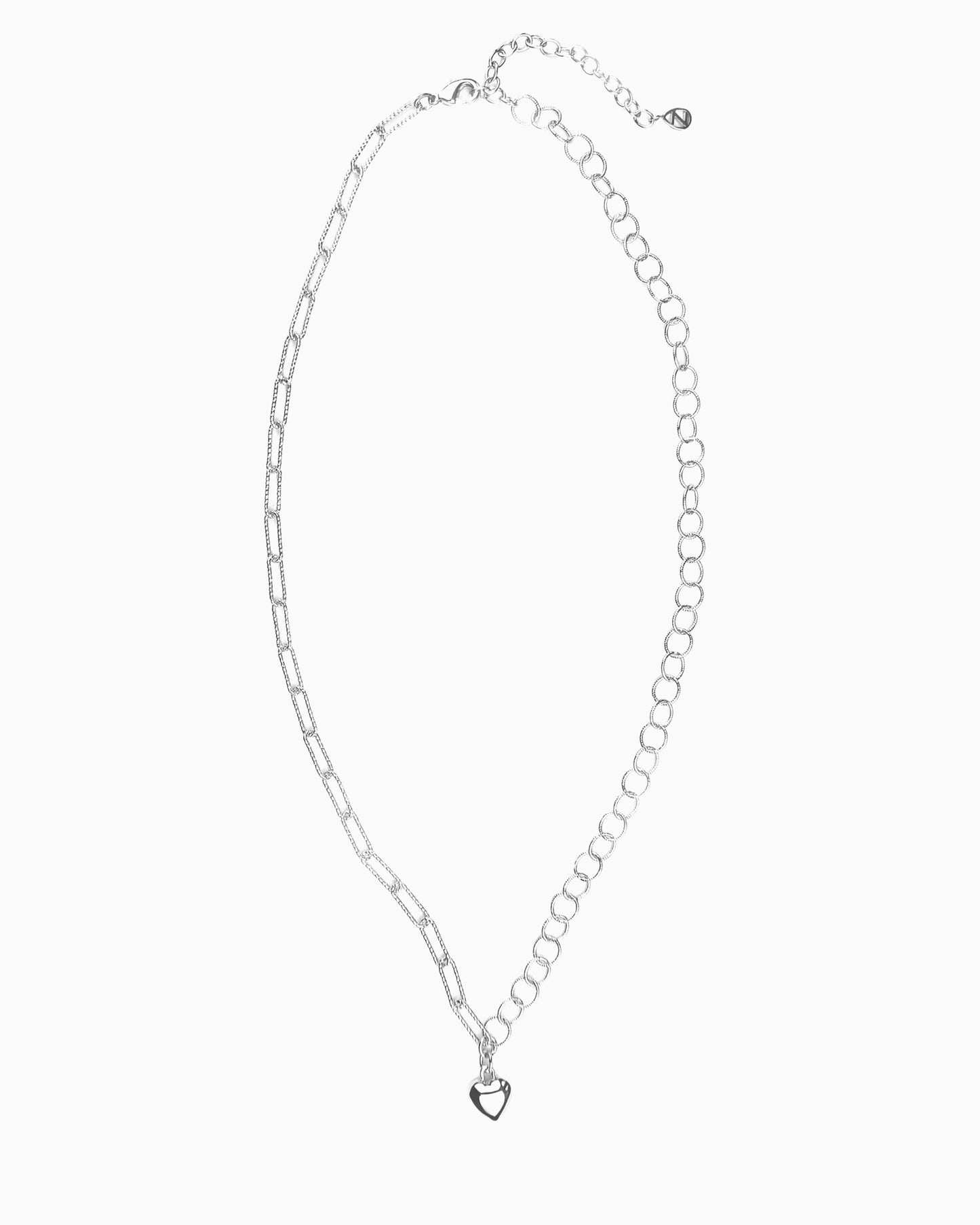 PUFFED HEART NECKLACE