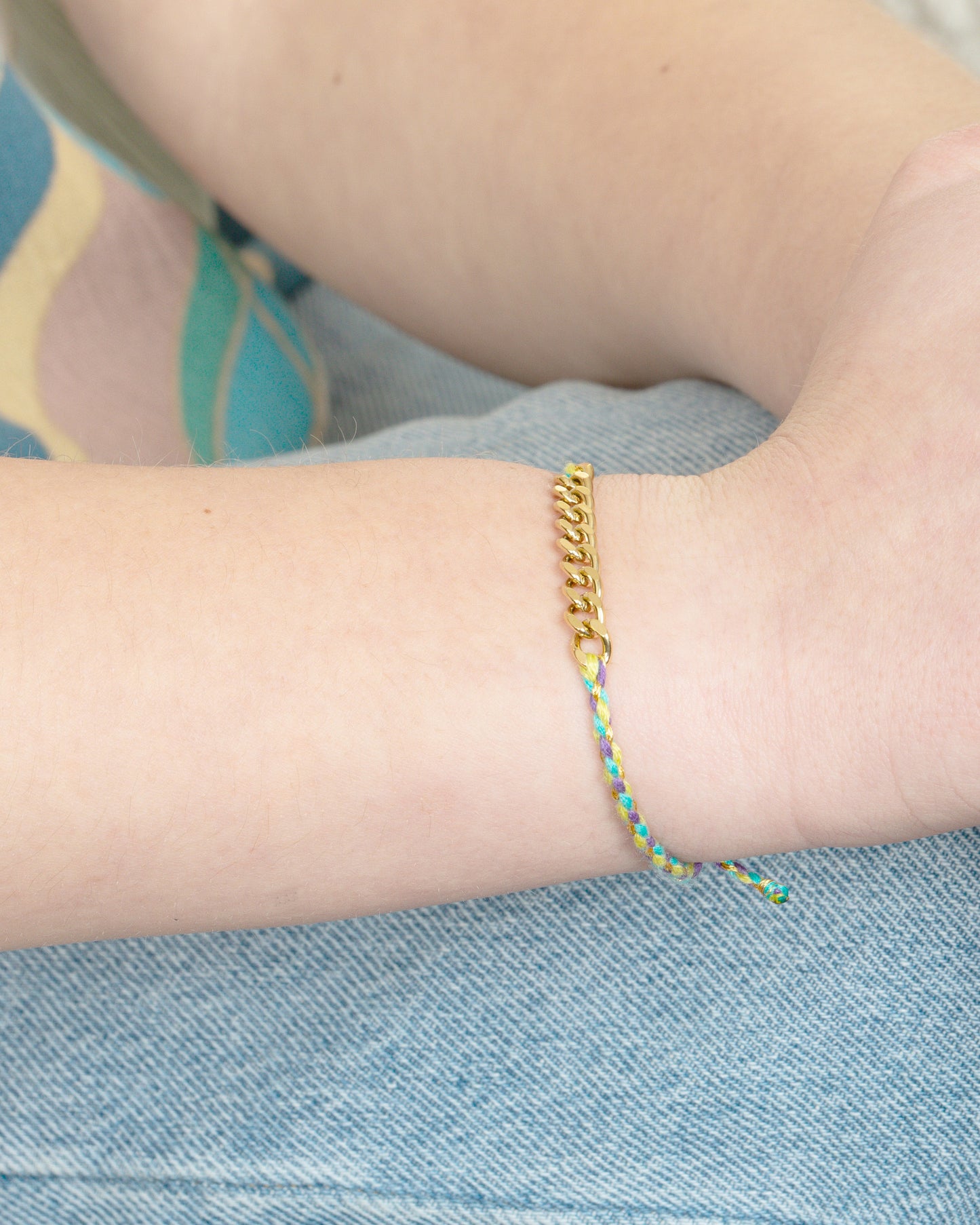 HAND BRAIDED CORD BRACELET-Island Breeze