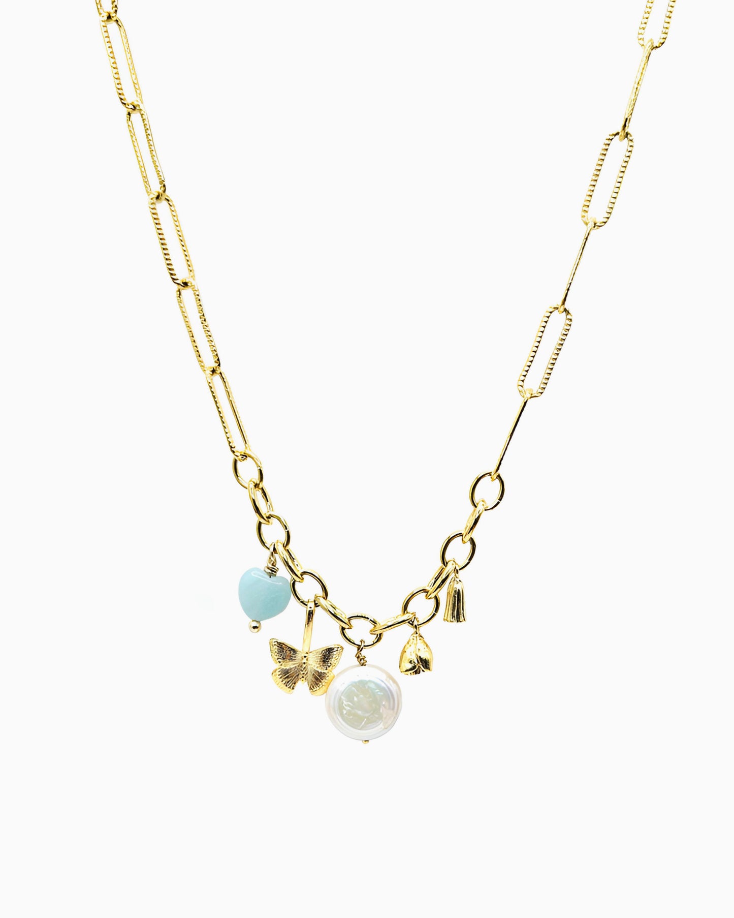 ROSE GARDEN CHARM NECKLACE