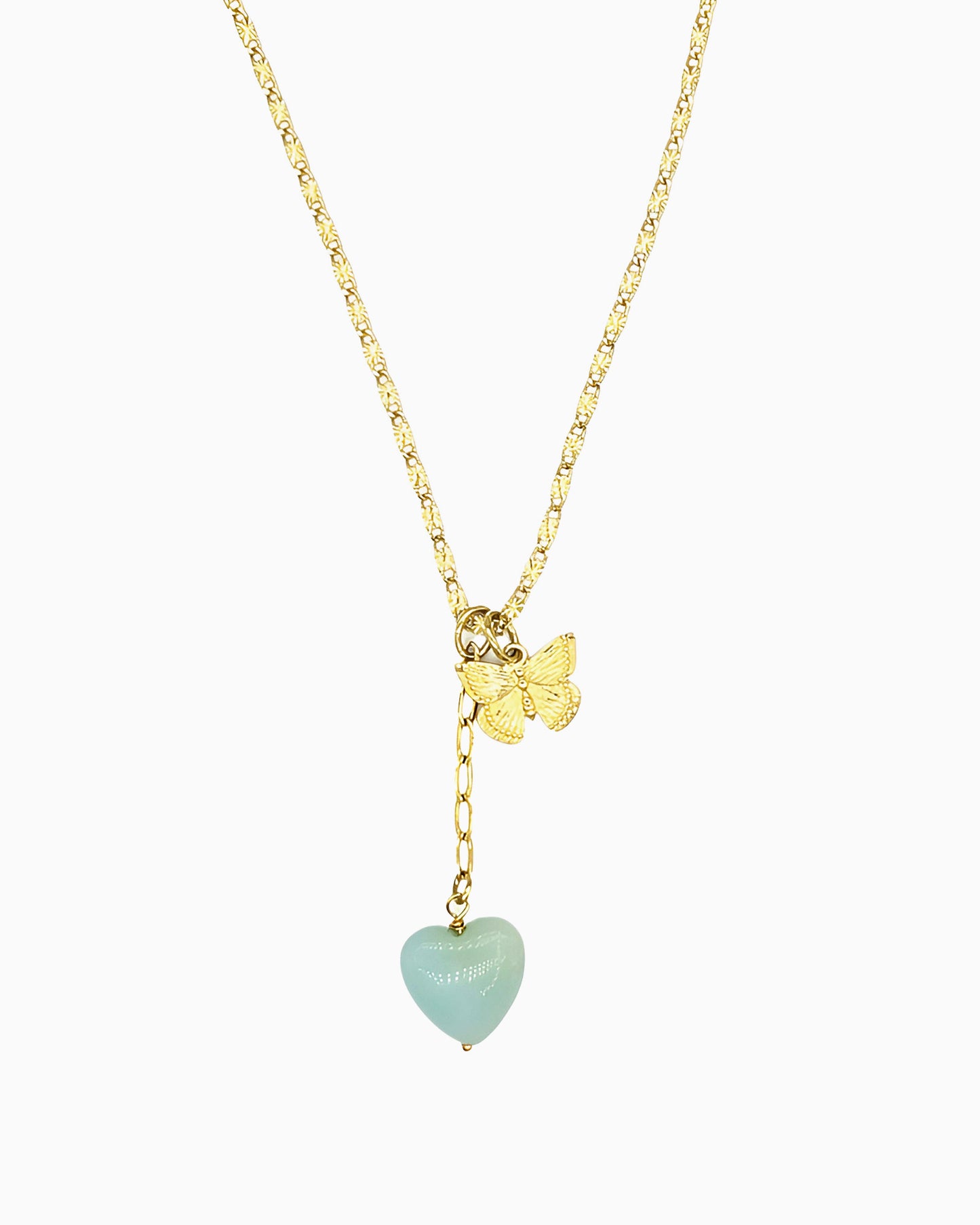 BUTTERFLY VERSATILE LARIAT NECKLACE