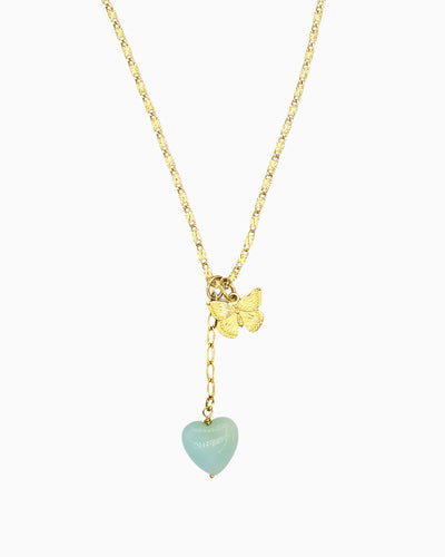 BUTTERFLY VERSATILE LARIAT NECKLACE