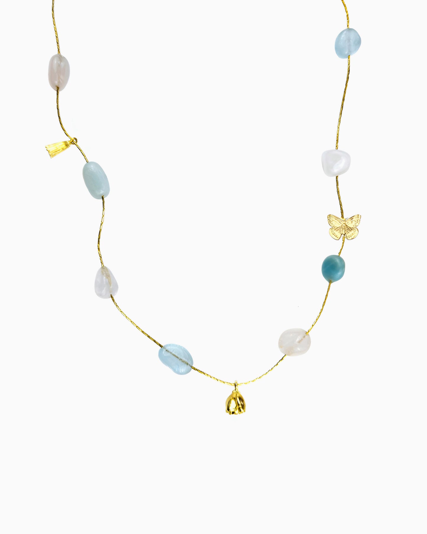 ROSE GARDEN CHARM NECKLACE