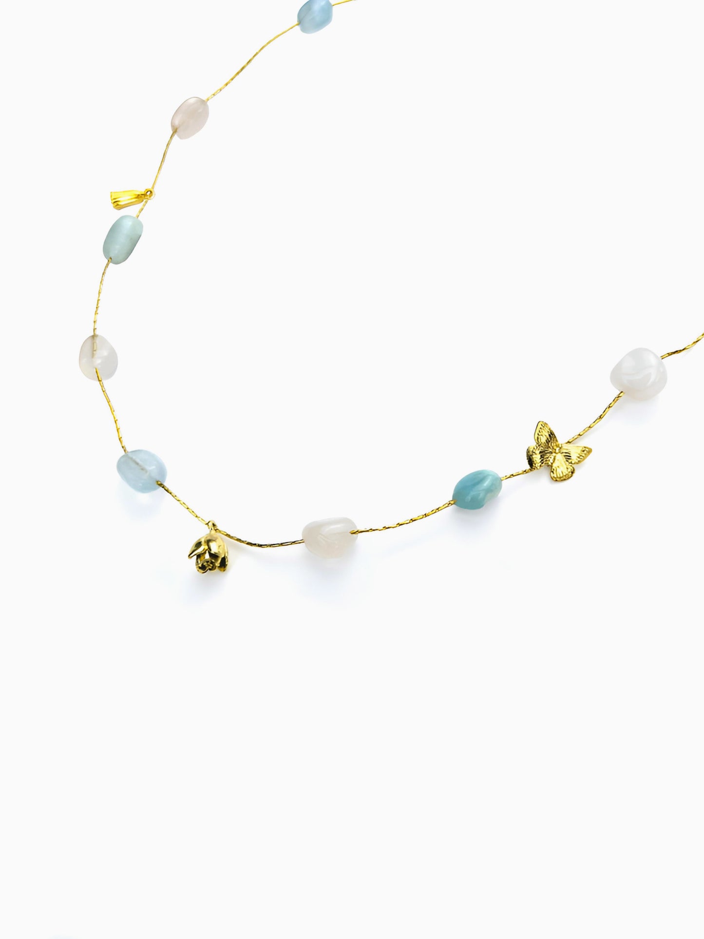 ROSE GARDEN CHARM NECKLACE
