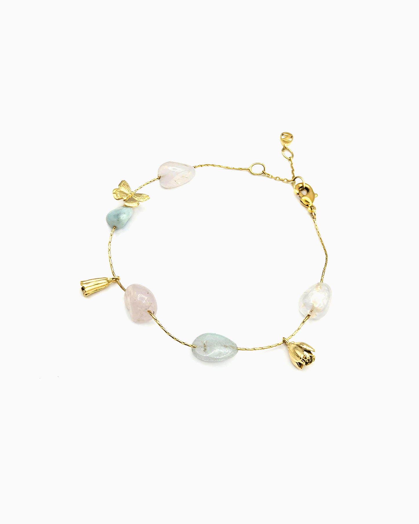 ROSE GARDEN CHARM BRACELET