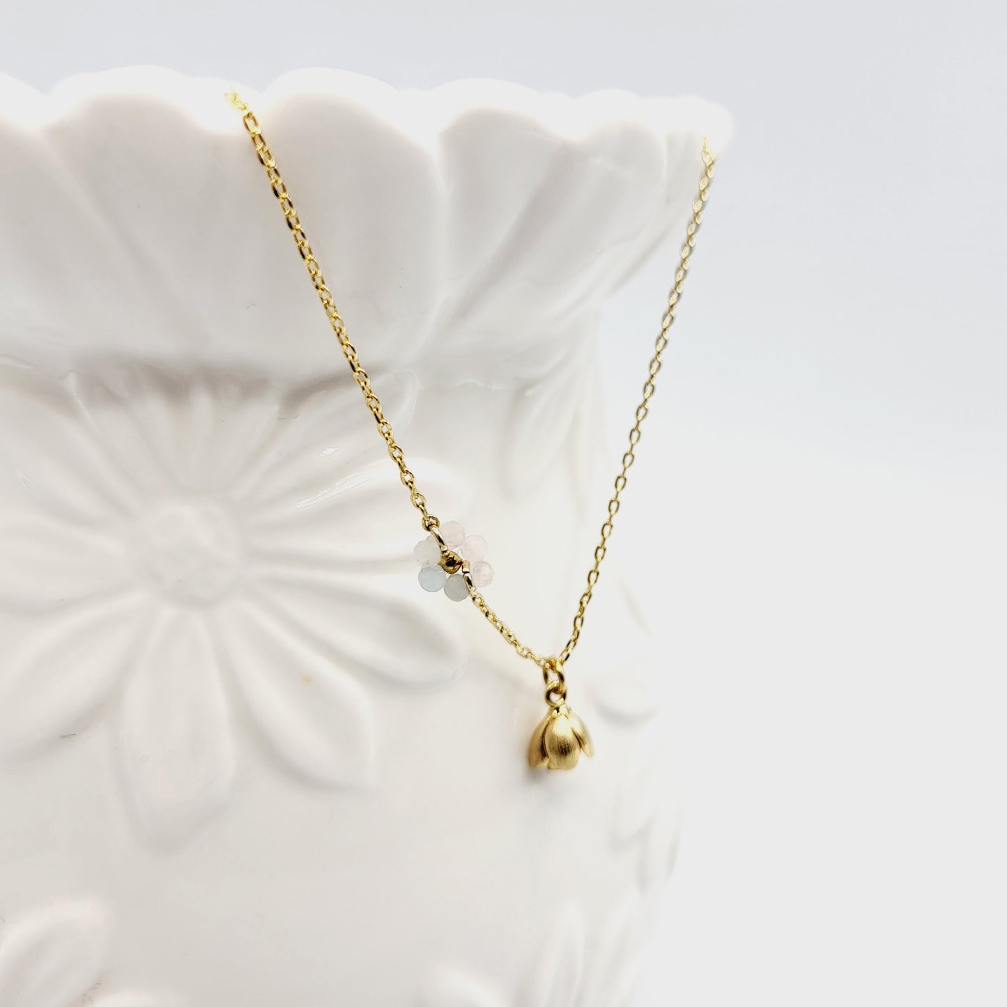 ROSEBUD CHARM ANKLET