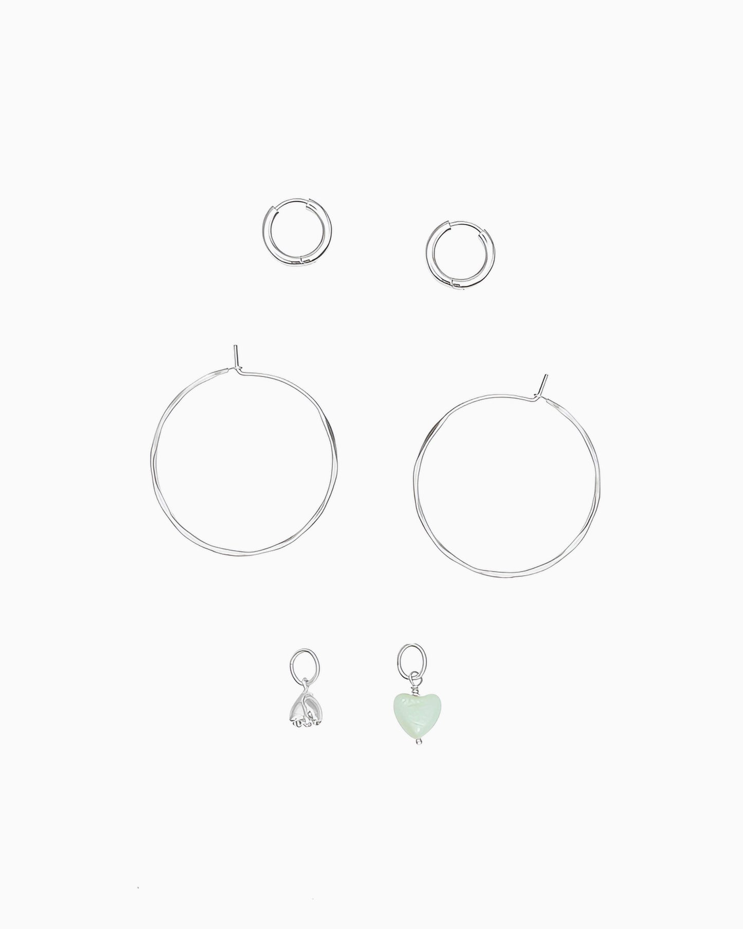 ROSE GARDEN VERSATILE EARRINGS SET