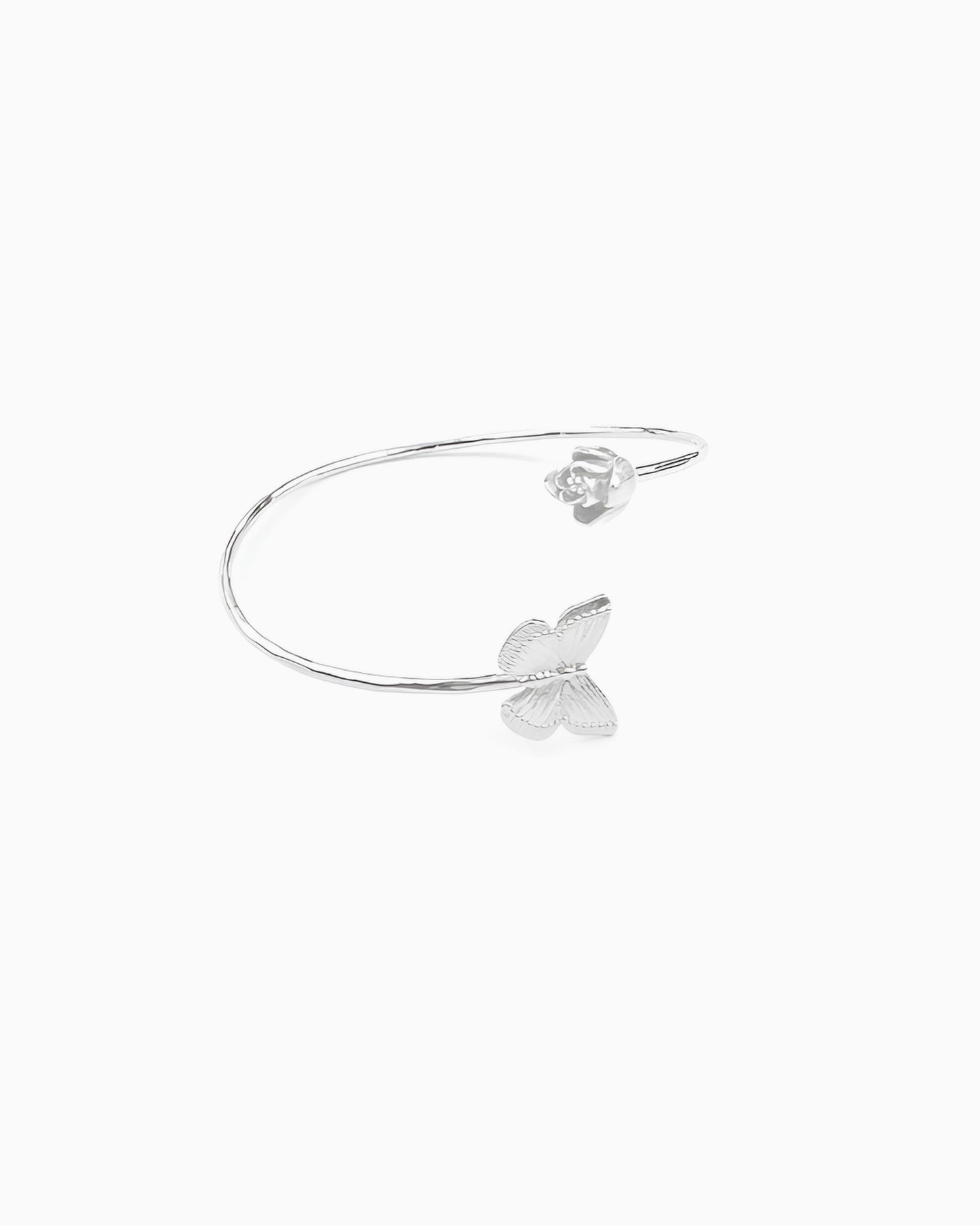 BUTTERFLY AND ROSEBUD CUFF