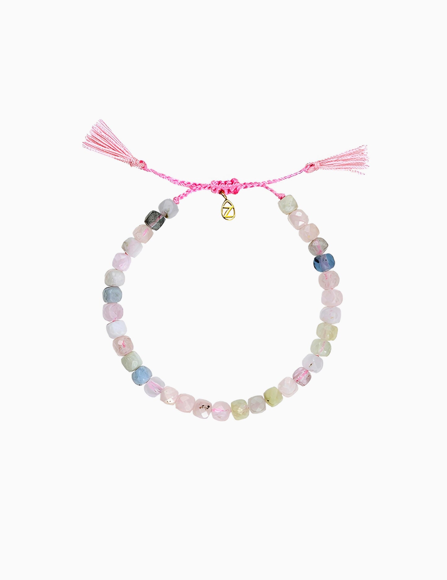 CUBED MORGANITE DELIGHT BRACELET