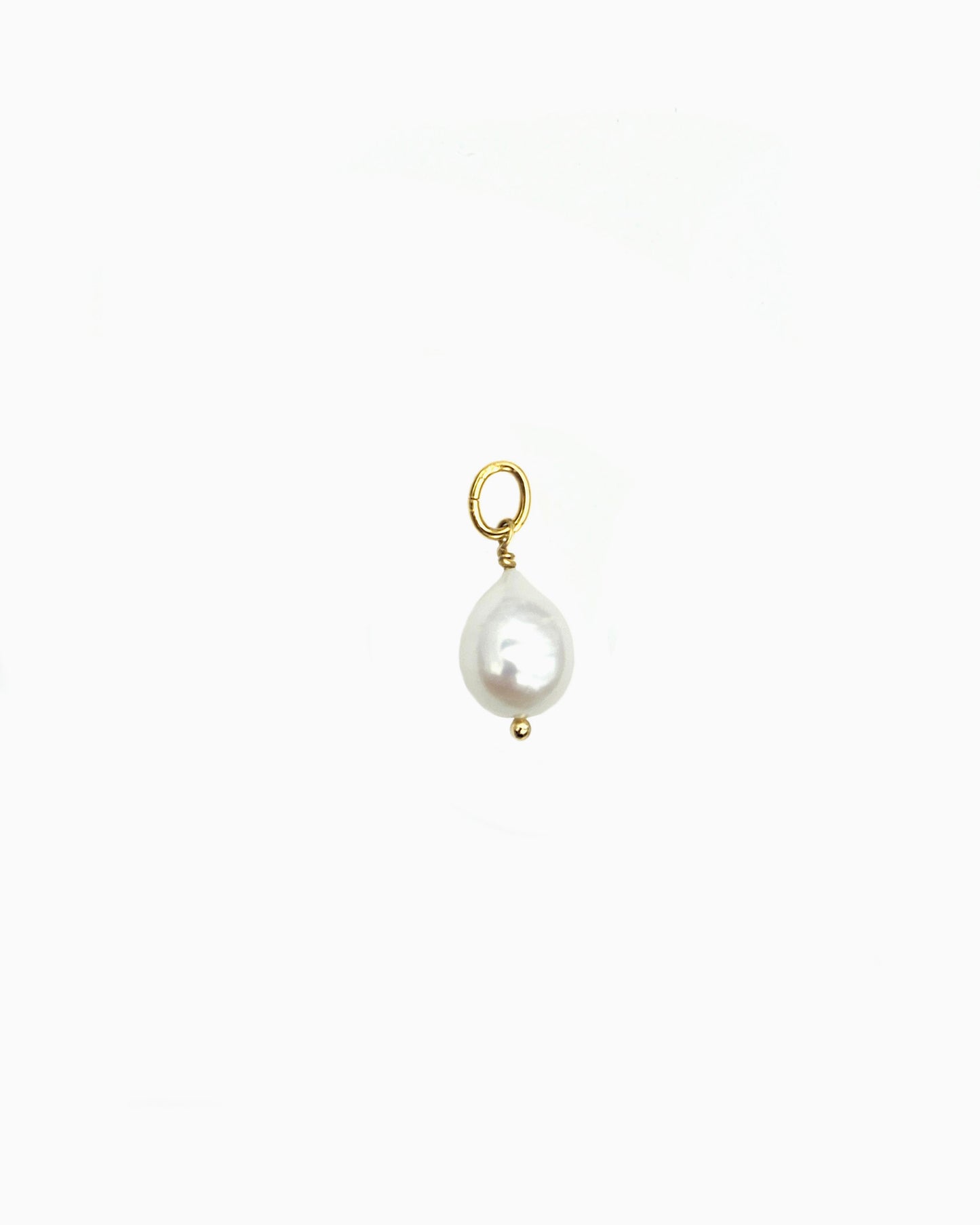 LARGE FRESHWATER PEARL SLIDE-ON CHARM