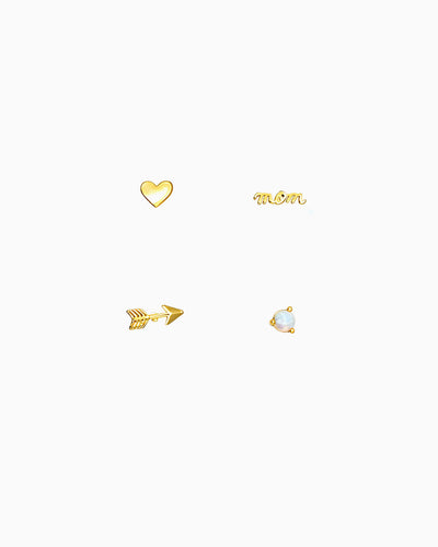MOM MISMATCHED STUD SET