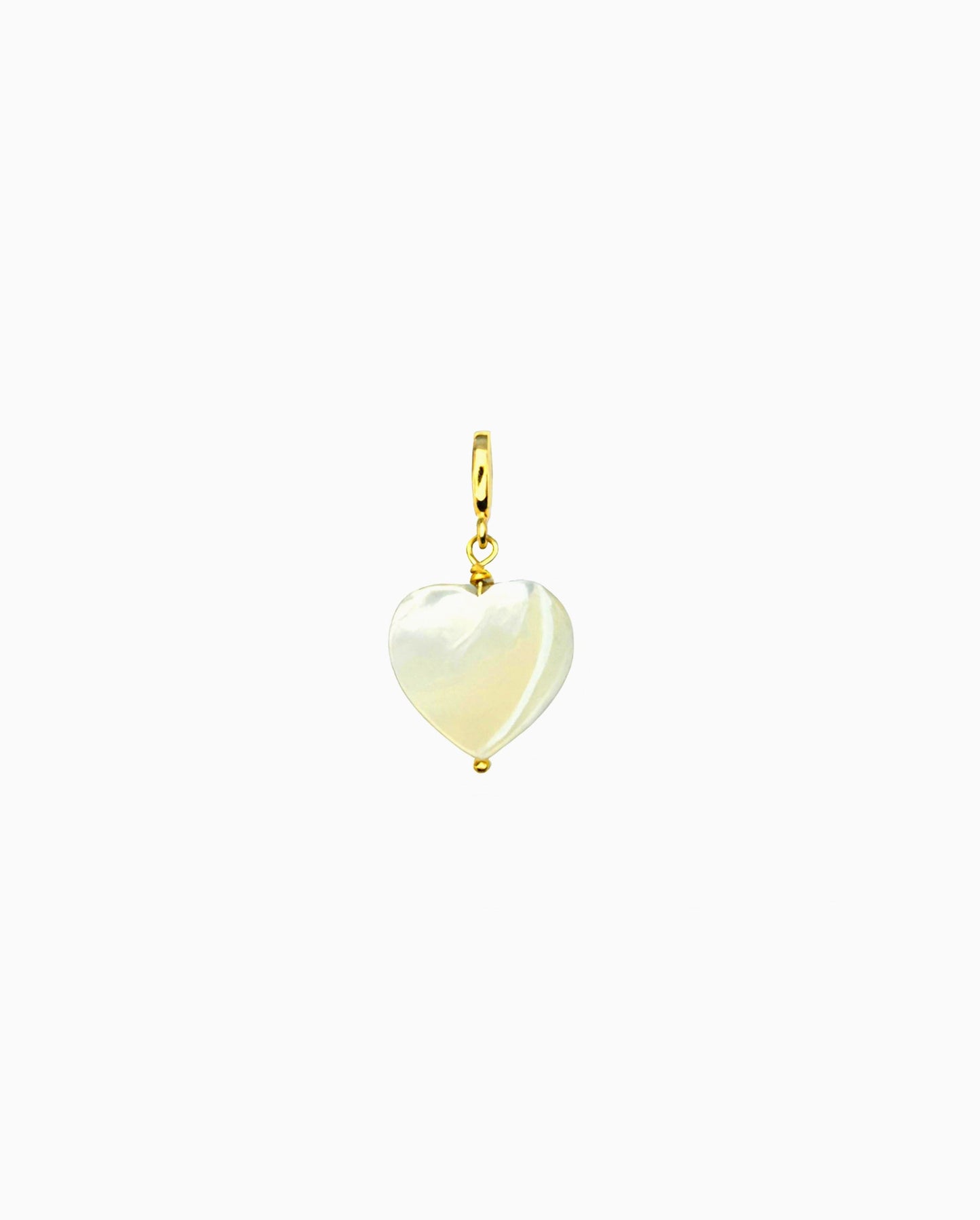 MOP HEART CLIP-ON CHARM