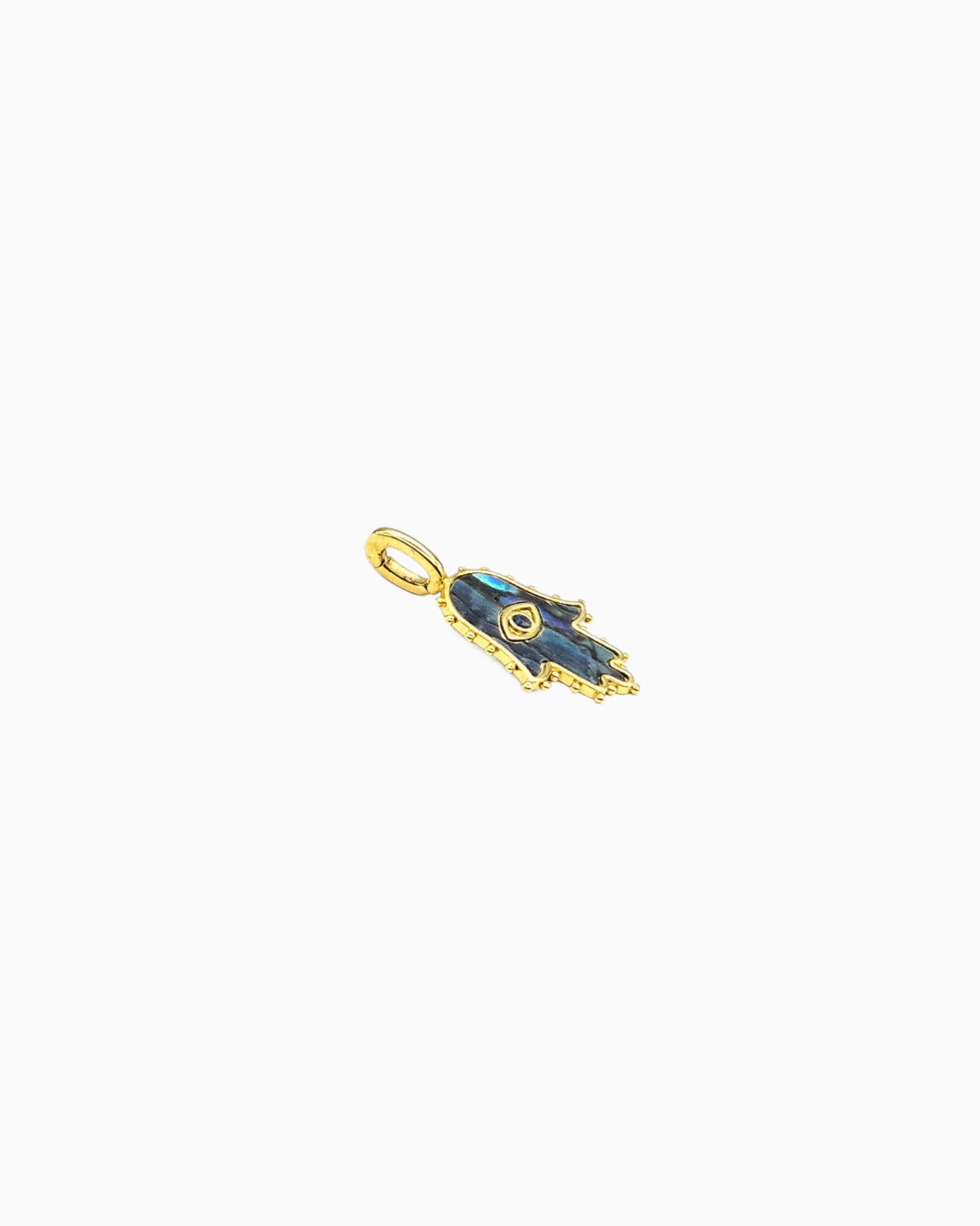 HAMSA HAND EVIL EYE CLIP-ON CHARM