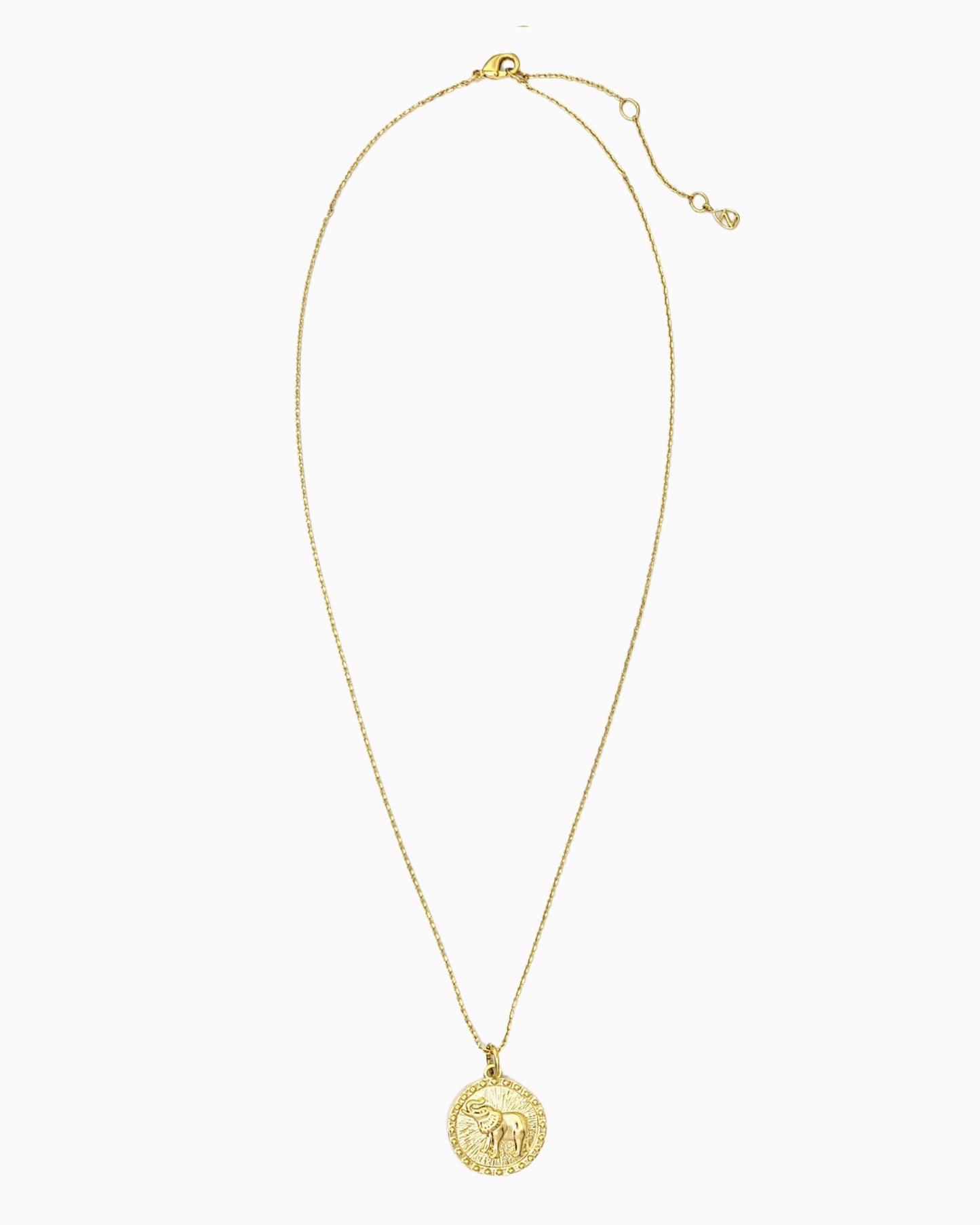 ELEPHANT COIN NECKLACE