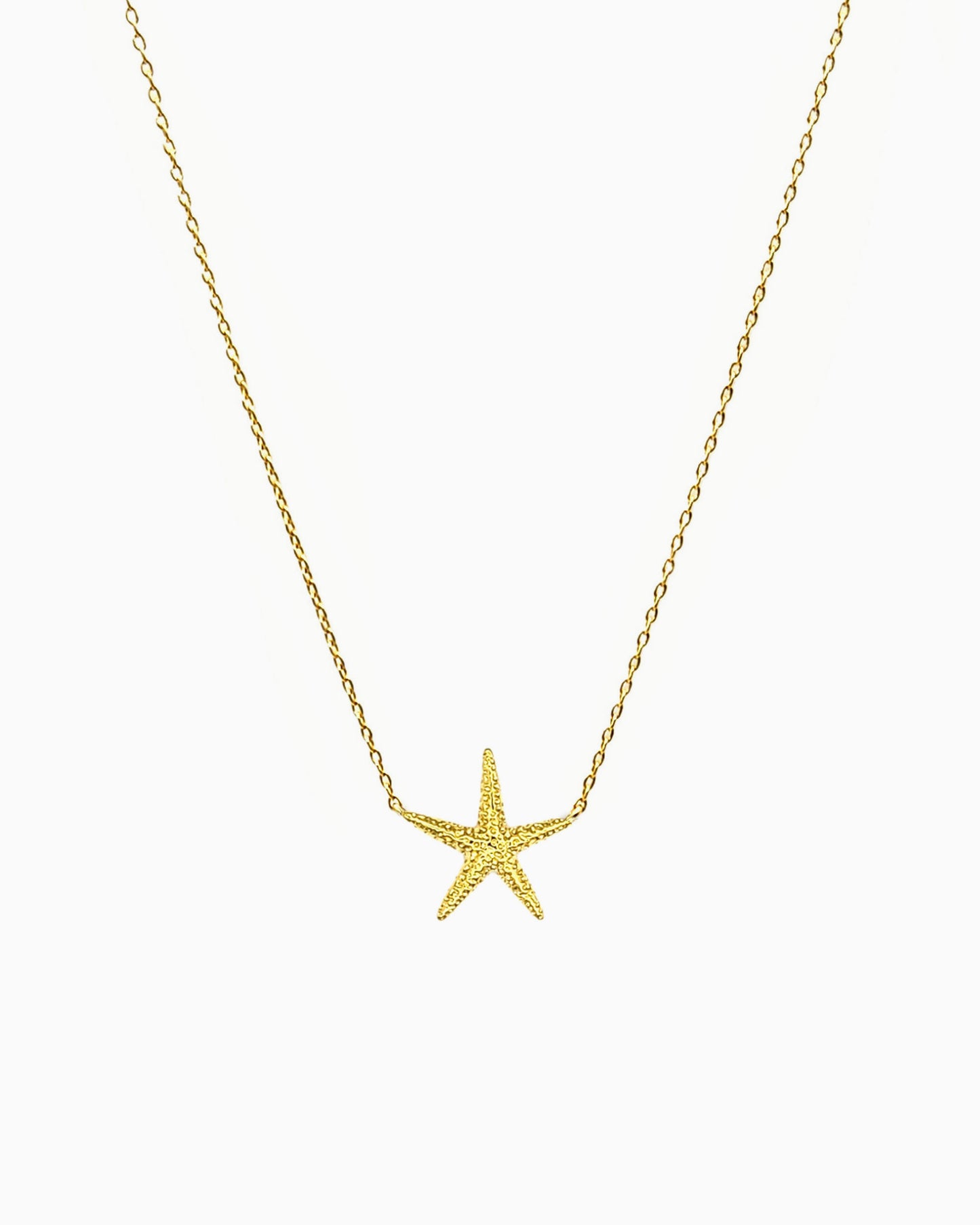 STARFISH CHARM NECKLACE