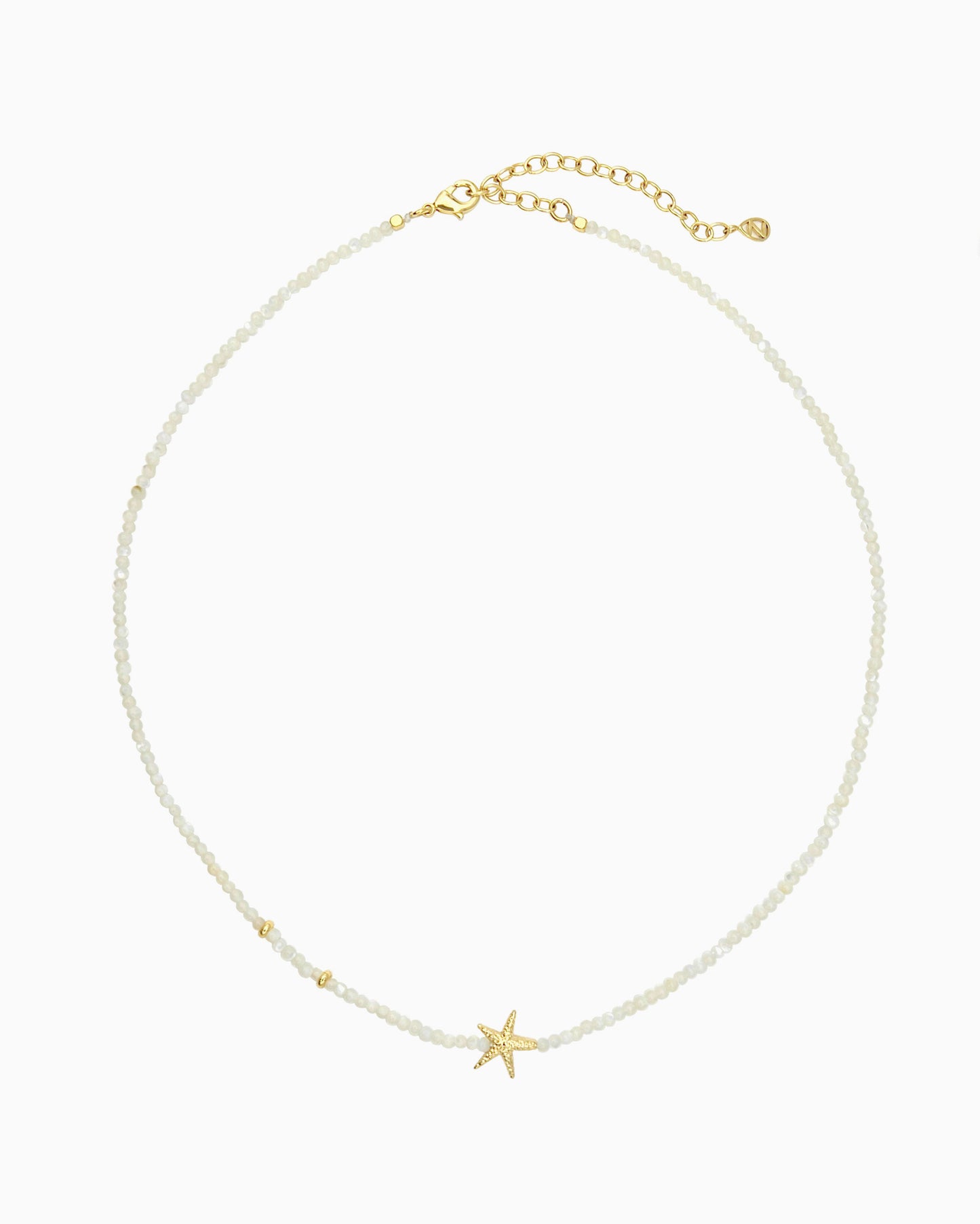 MINI MOP BEAED STARFISH NECKLACE