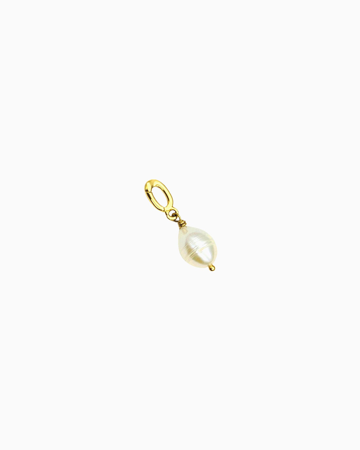 MEDIUM FRESHWATER PEARL CLIP-ON CHARM