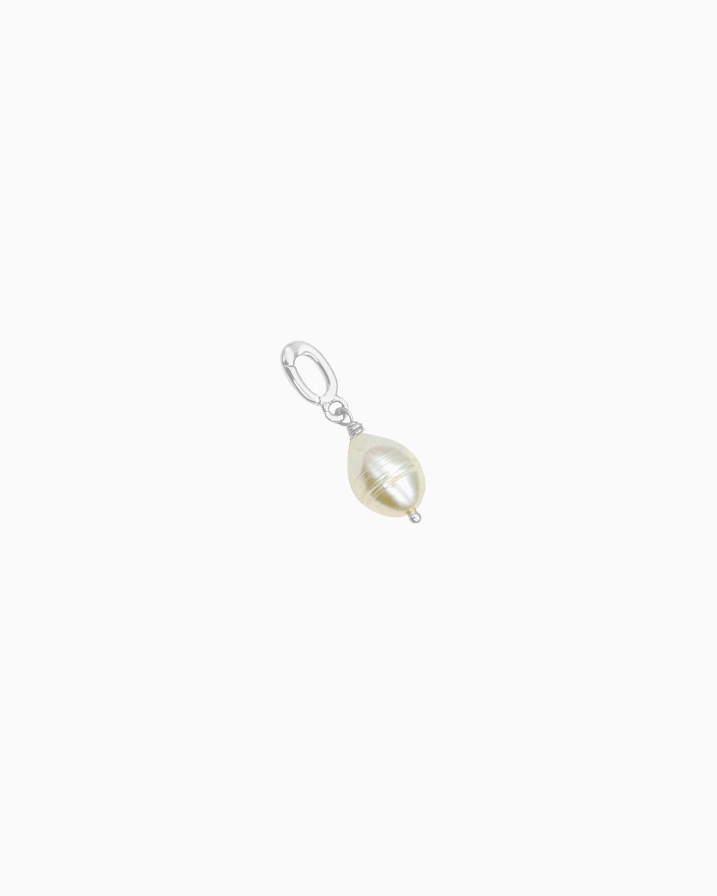 MEDIUM FRESHWATER PEARL CLIP-ON CHARM