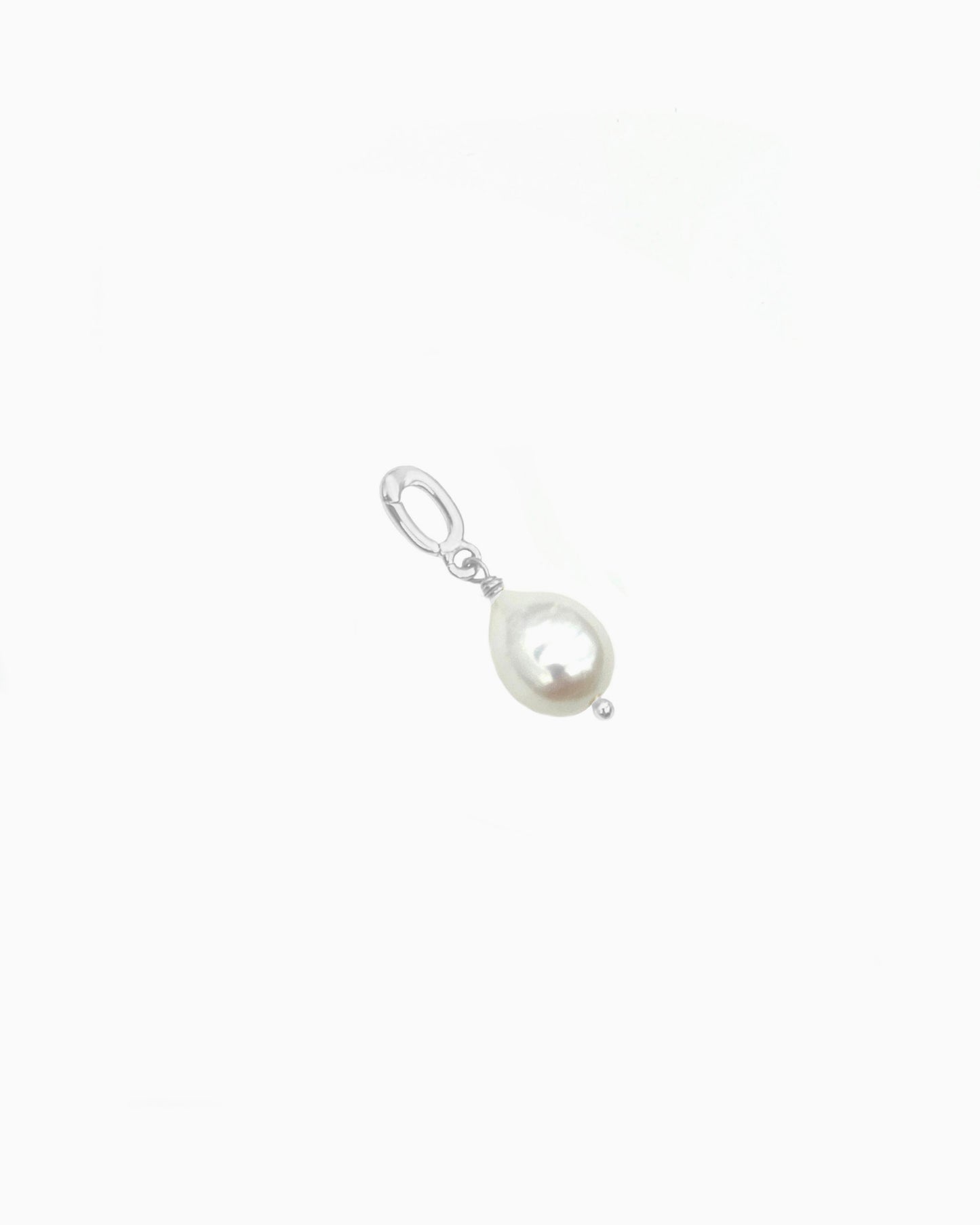 LARGE FRESHWATER PEARL CLIP-ON CHARM