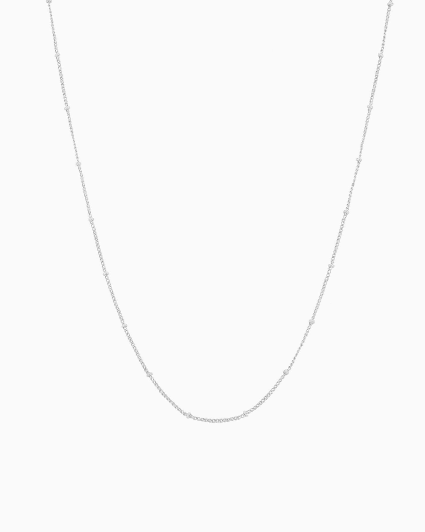 DAINTY SATELLITE CHAIN NECKLACE
