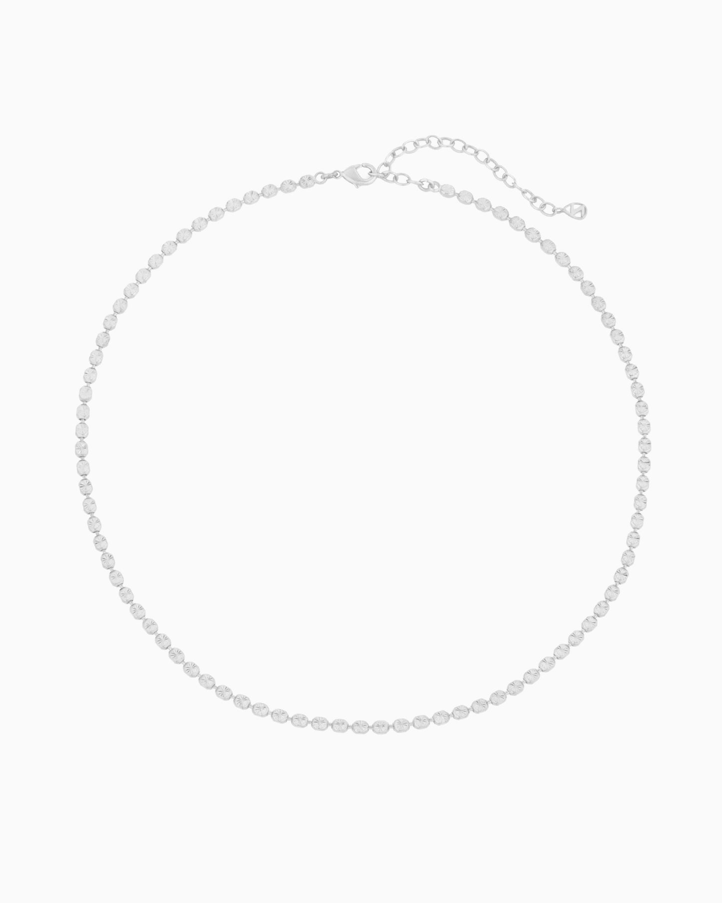 SUNBURST DOTTED CHAIN NECKLACE