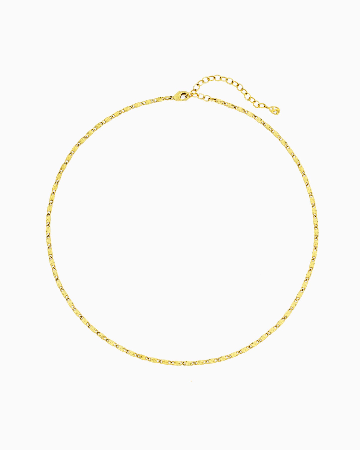 SUNBURST MARINER CHAIN NECKLACE