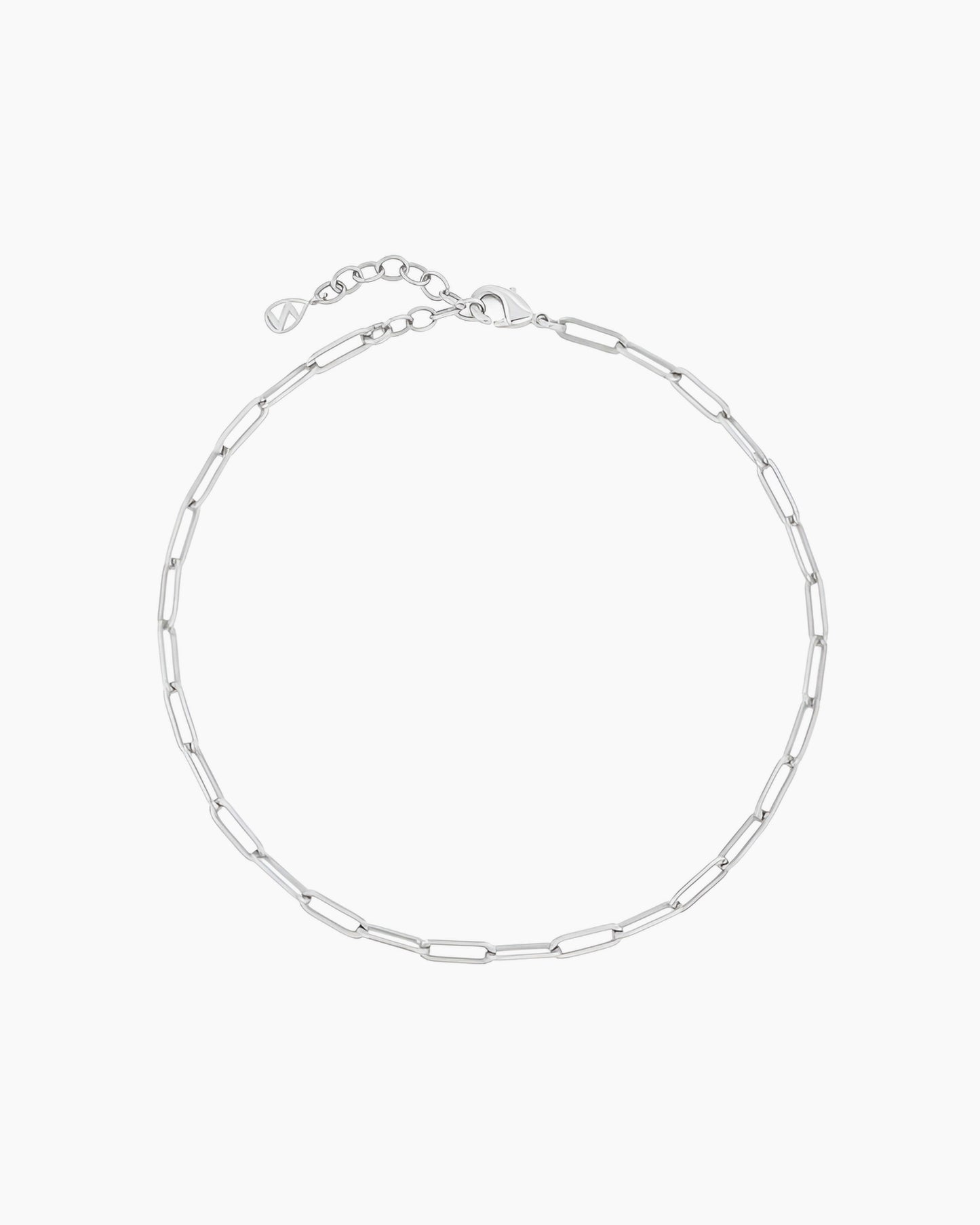 PAPERCLIP CHAIN ANKLET