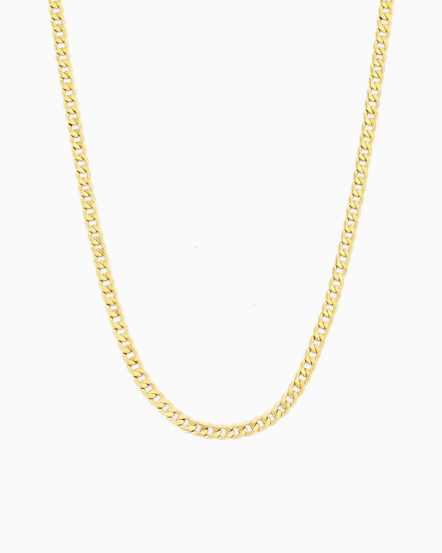 MEDIUM CURB CHAIN NECKLACE