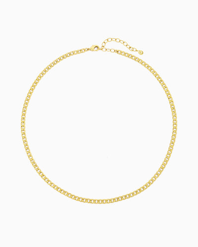 MEDIUM CURB CHAIN NECKLACE