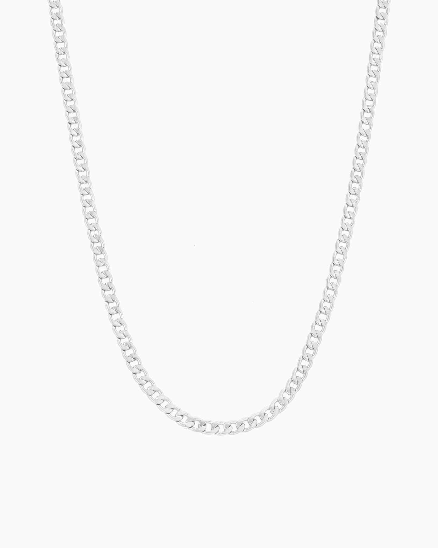 MEDIUM CURB CHAIN NECKLACE