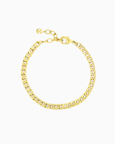 MEDIUM CURB CHAIN BRACELET