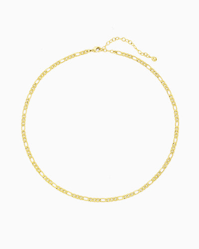 SMALL FIGARO CHAIN NECKLACE
