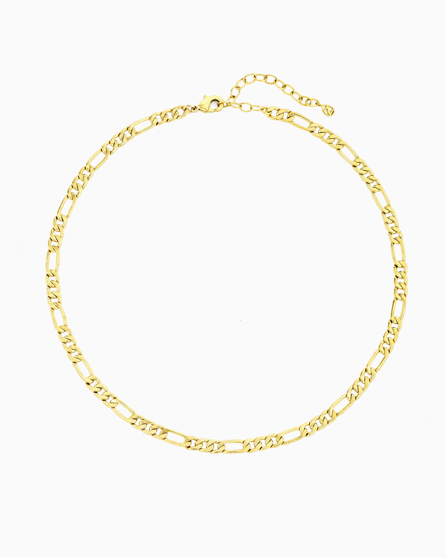 LARGE FIGARO CHAIN NECKLACE