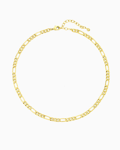 LARGE FIGARO CHAIN NECKLACE