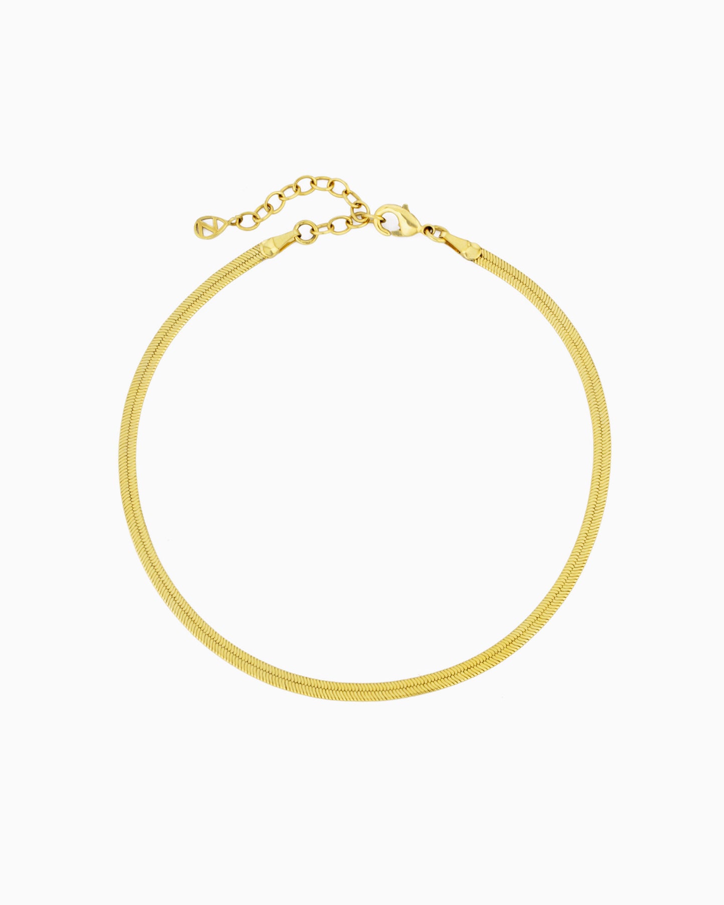 HERRINGBONE CHAIN ANKLET