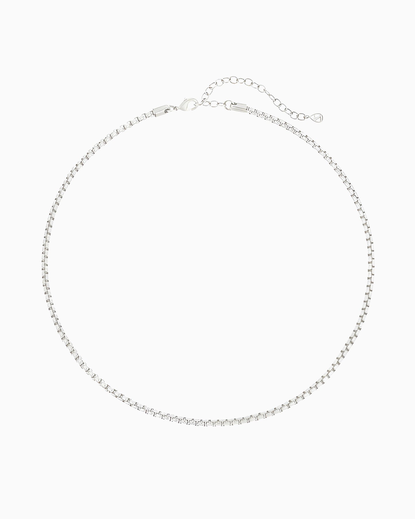 MEDIUM ROUND BOX CHAIN NECKLACE