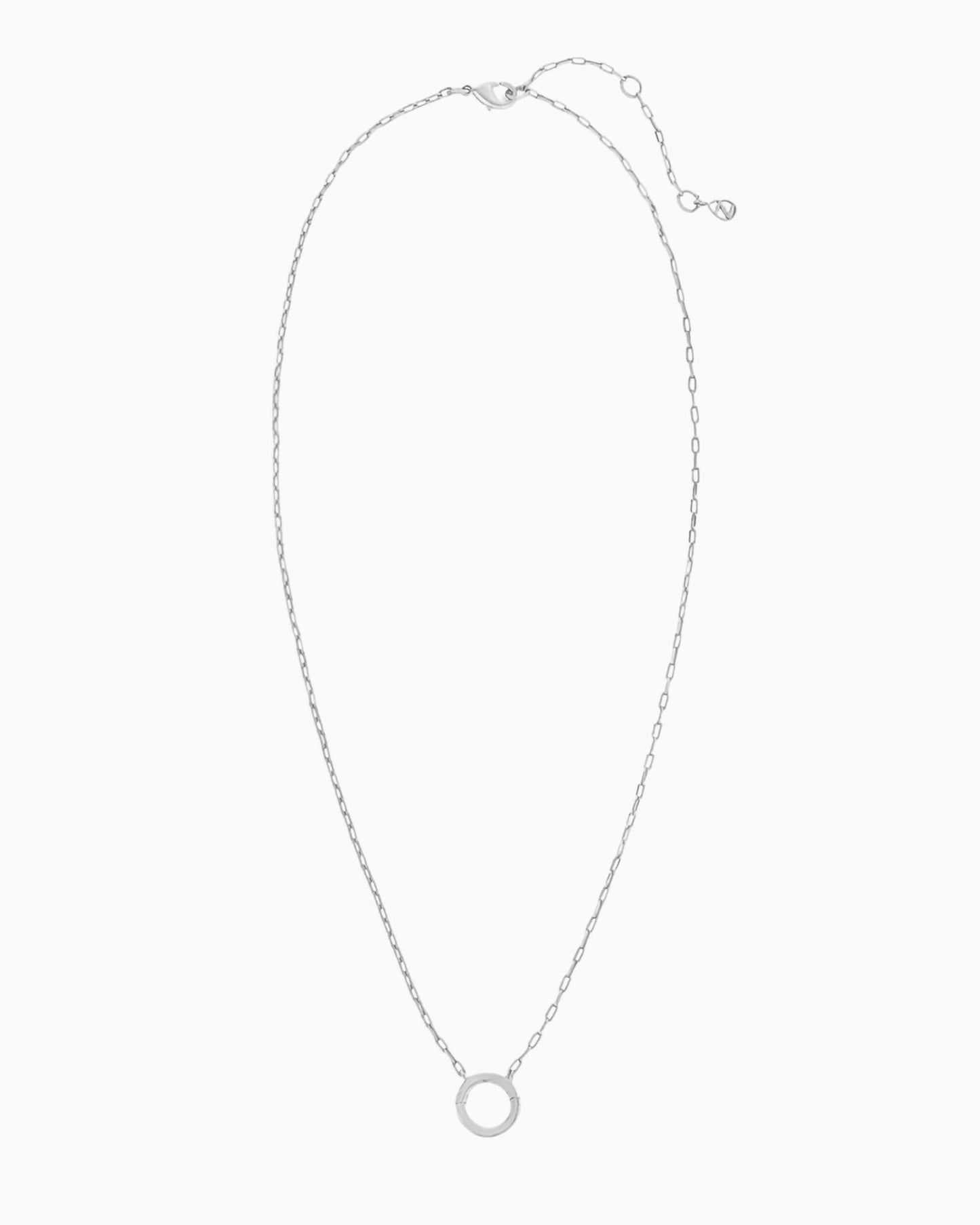 MINI LINK CHAIN CHARM HOLDER NECKLACE