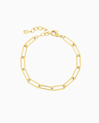 VERSATILE PAPERCLIP CHAIN BRACELET