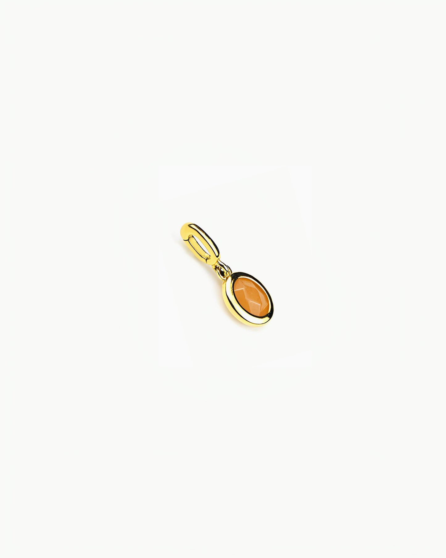 GEMSTONE CLIP-ON CHARM-Red Aventurine