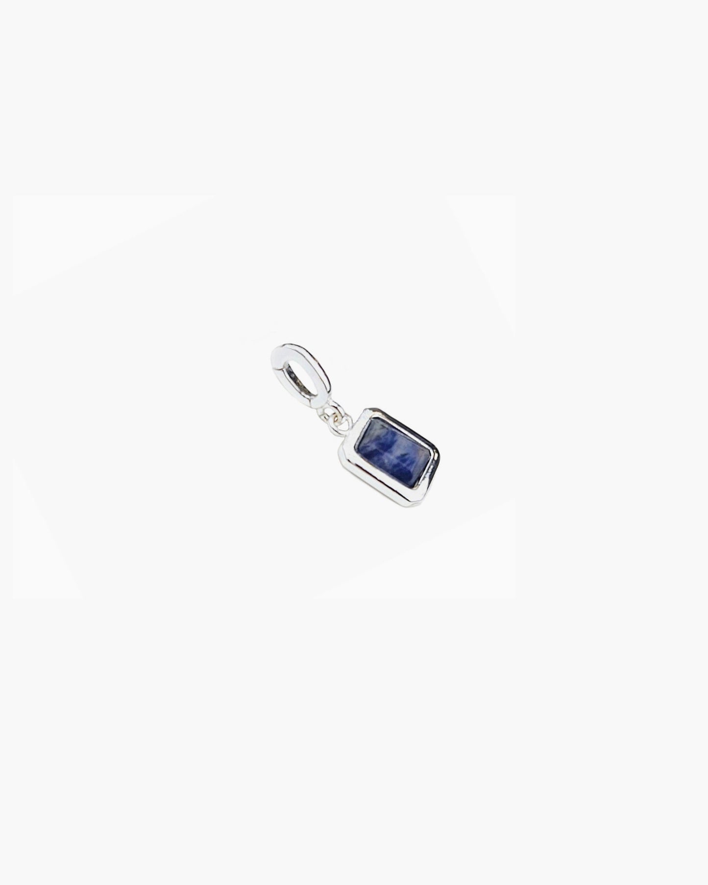 GEMSTONE CLIP-ON CHARM-Sodalite