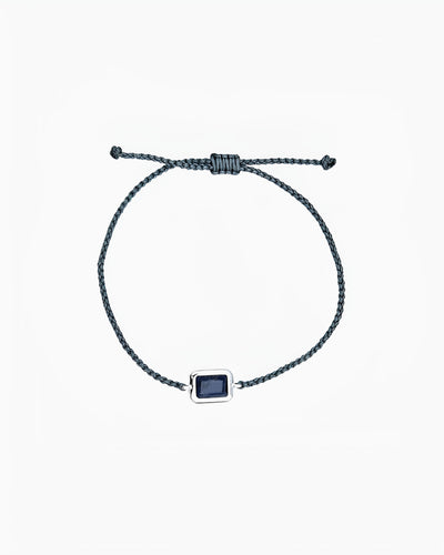 GEMSTONE CORD BRACELET-Sodalite
