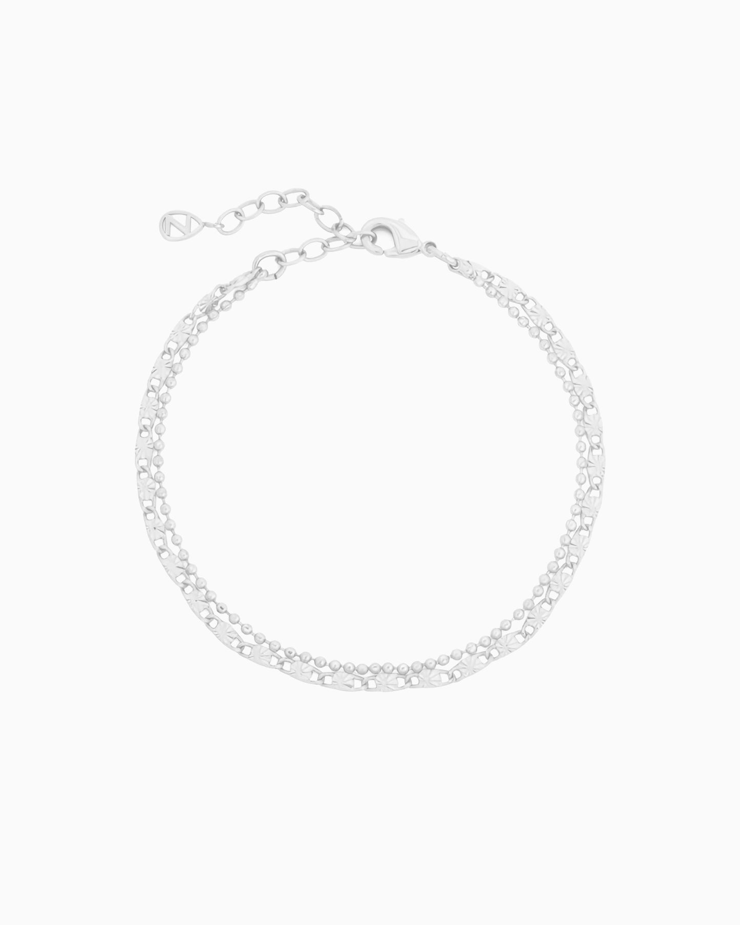 SUNBURST & BALL CHAIN BRACELET
