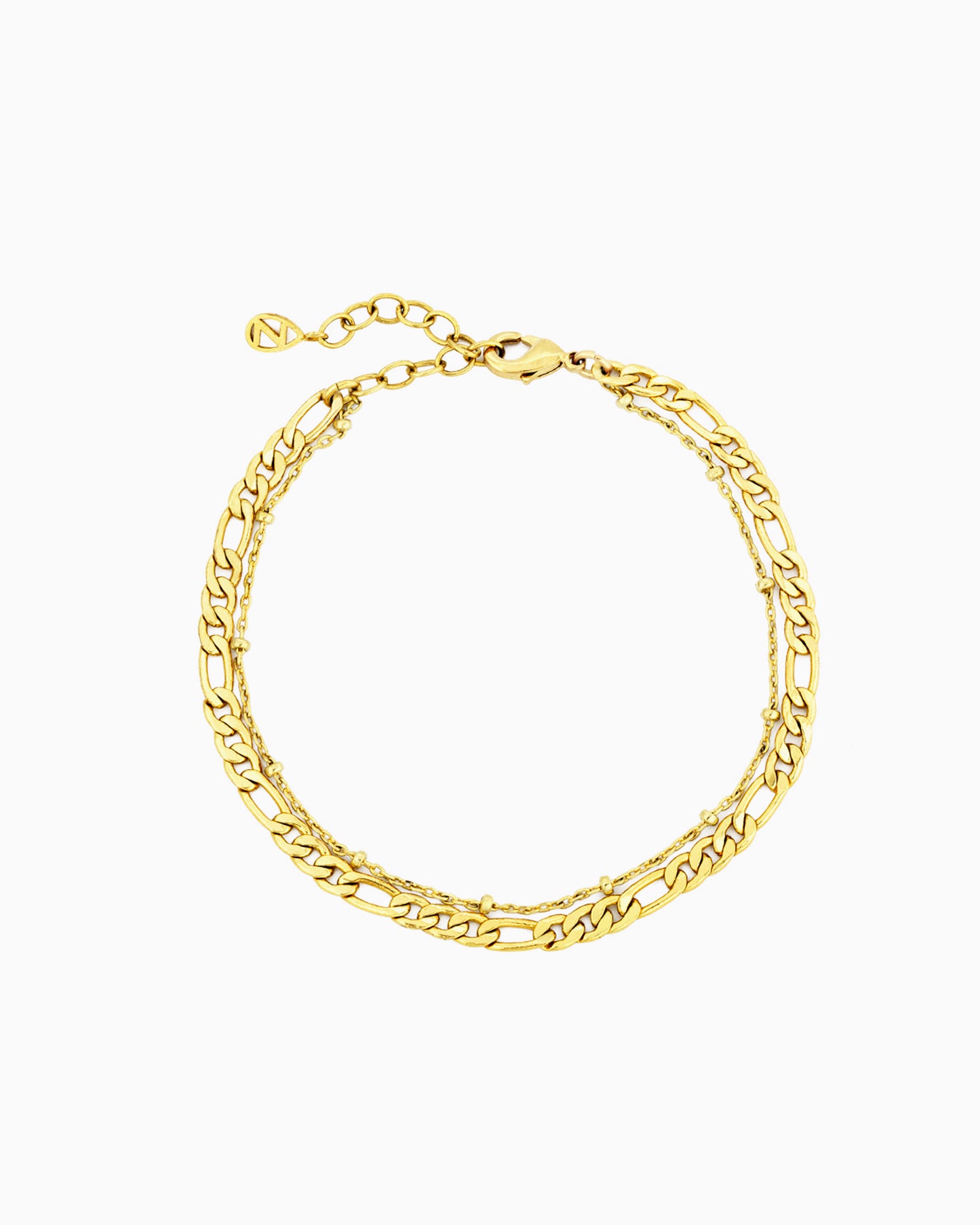 FIGARO & SATELLITE CHAIN BRACELET