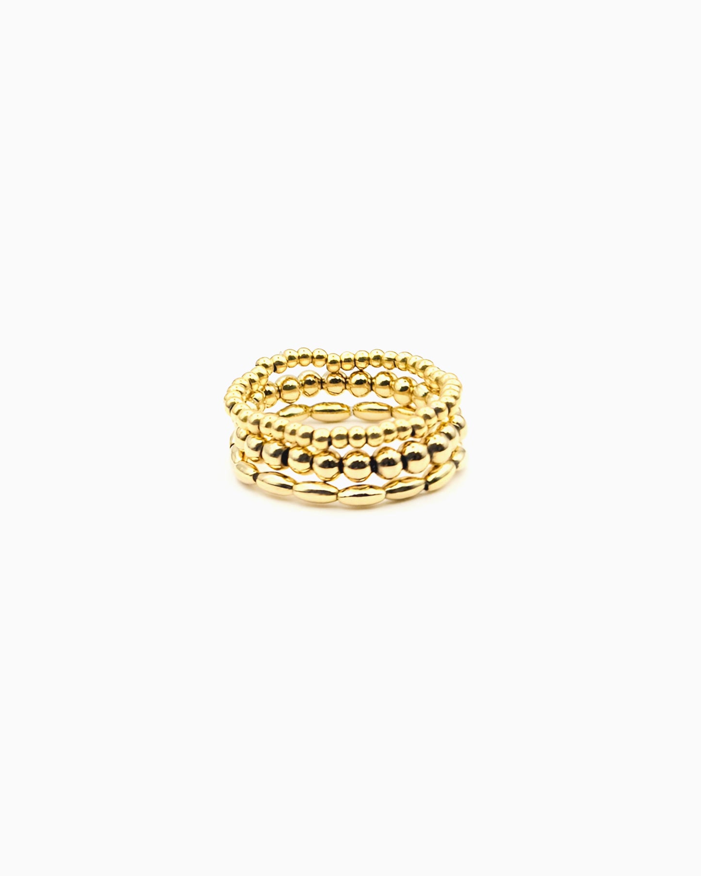 METAL BEADED STRETCH RINGS