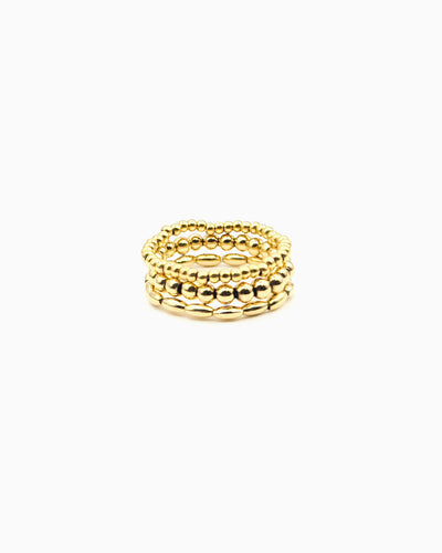 METAL BEADED STRETCH RINGS