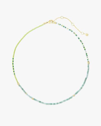 FOREST GREENS GEMSTONE NECKLACE