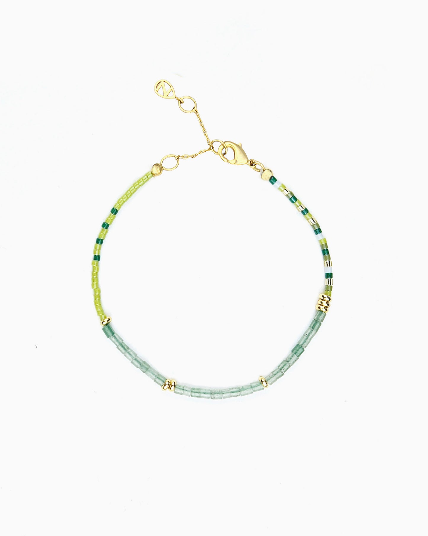 FOREST GREENS GEMSTONE BRACELET